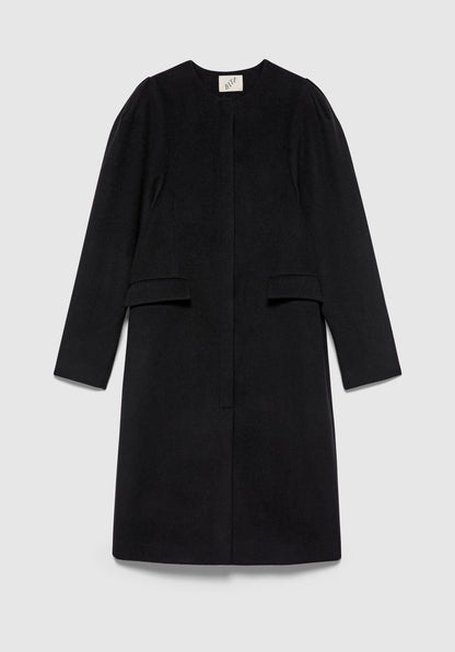 Sculpted Sleeve Coat