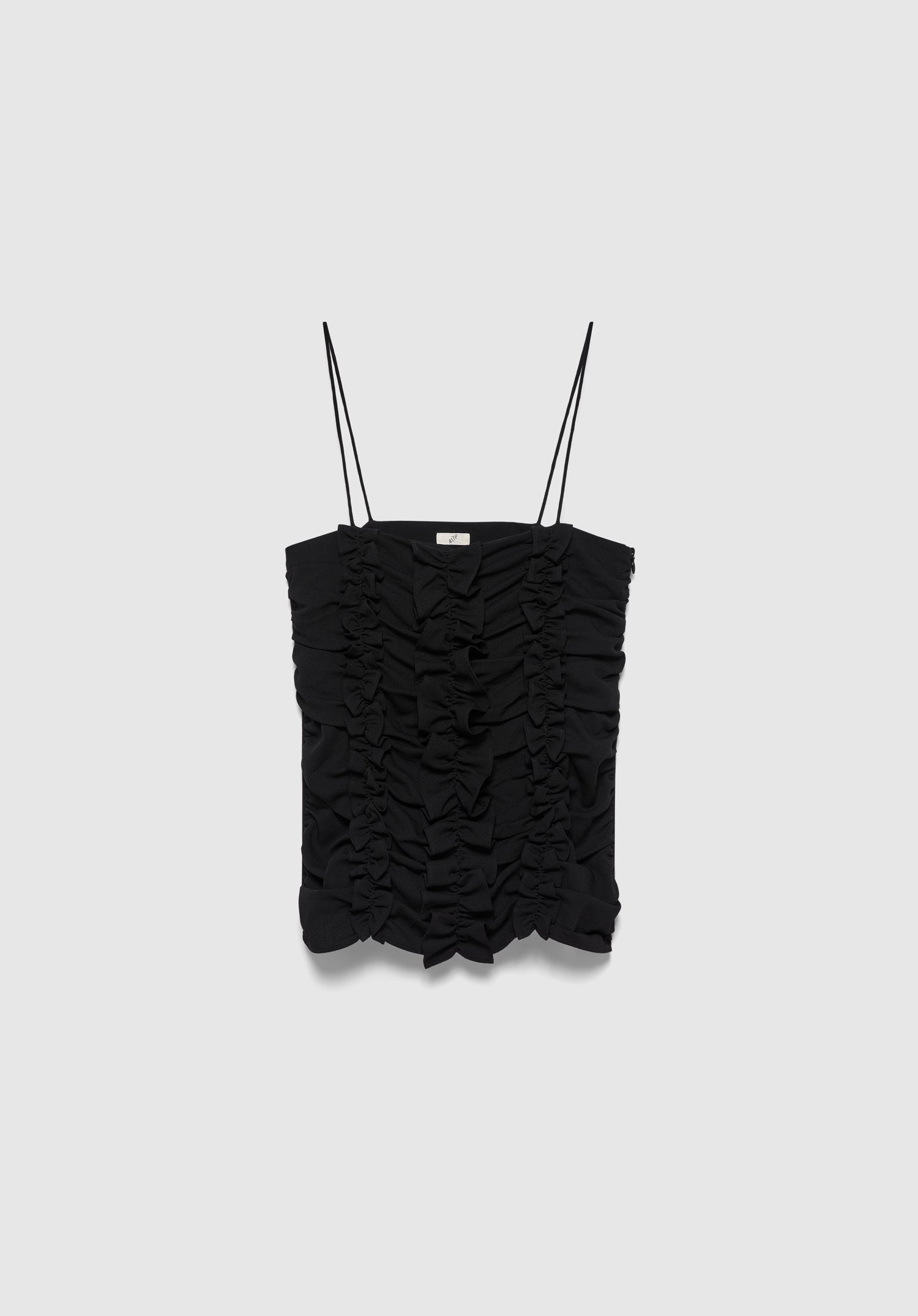 Ruched Frill Top