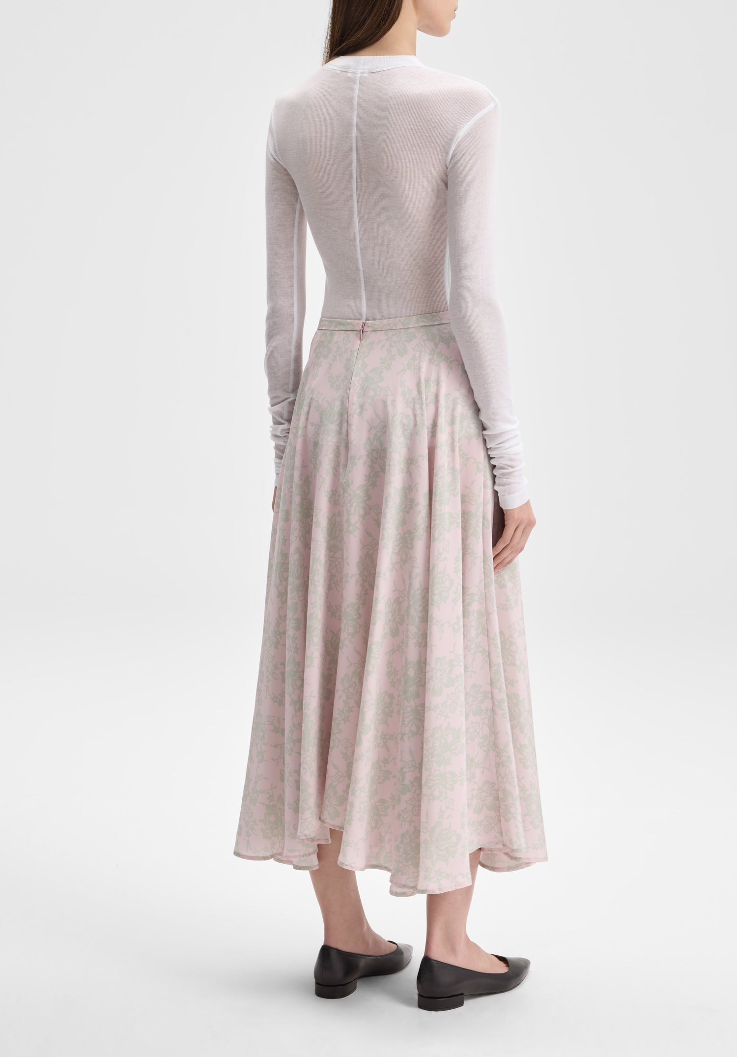 Miren Lace Print Skirt