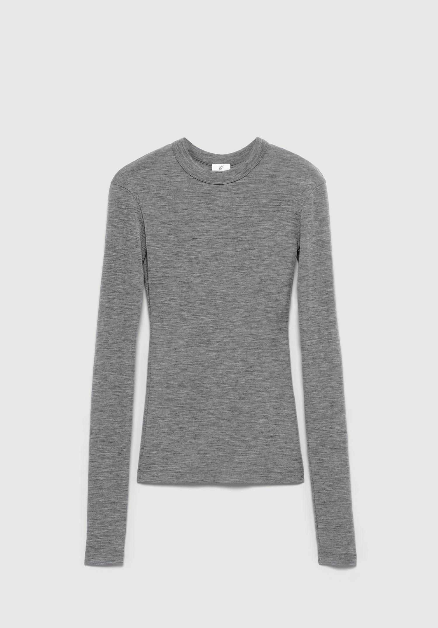 Long-sleeve Jersey Wool