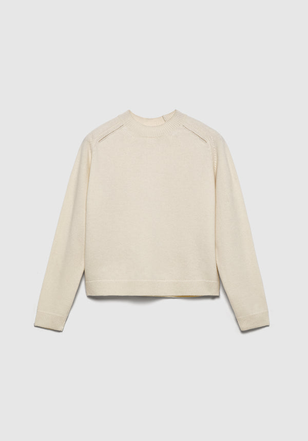 View Round-neck Knit Sweater