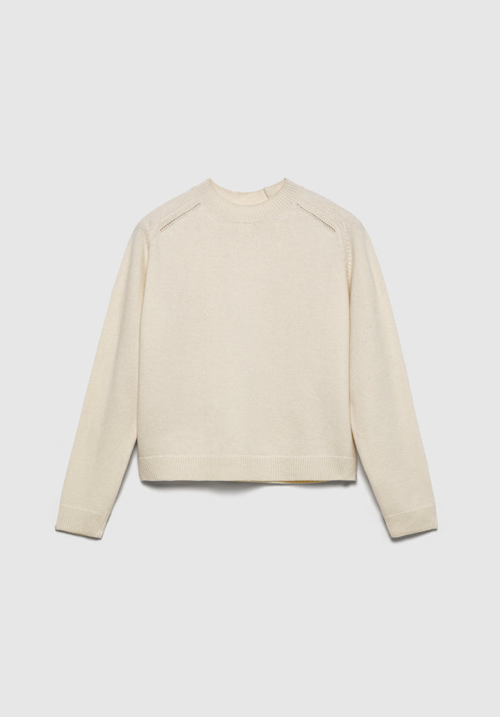 View Round-neck Knit Sweater