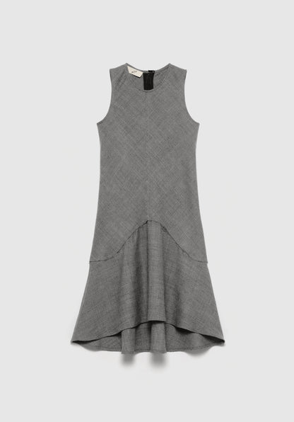 Shield Melange Mini Dress