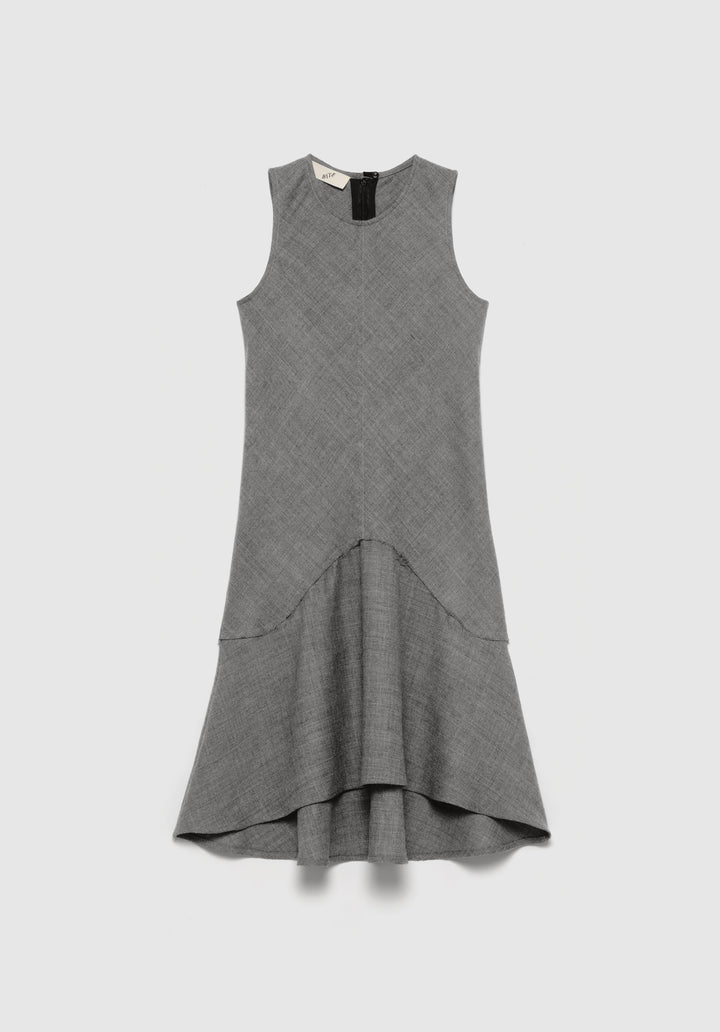 Shield Melange Mini Dress