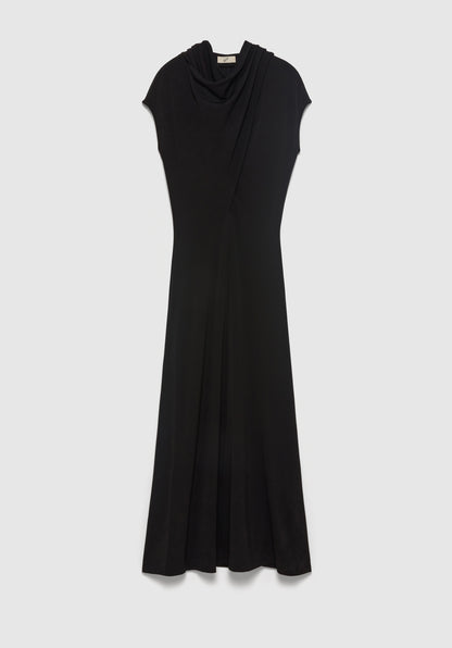 Verso Draped Scarf Dress