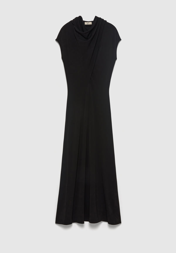 Verso Draped Scarf Dress