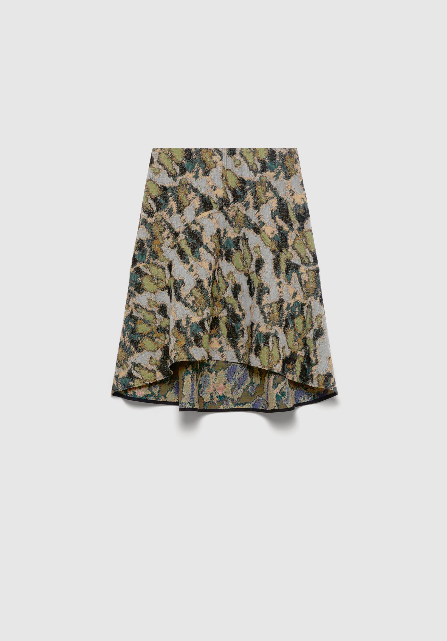 Shield Jacquard Skirt
