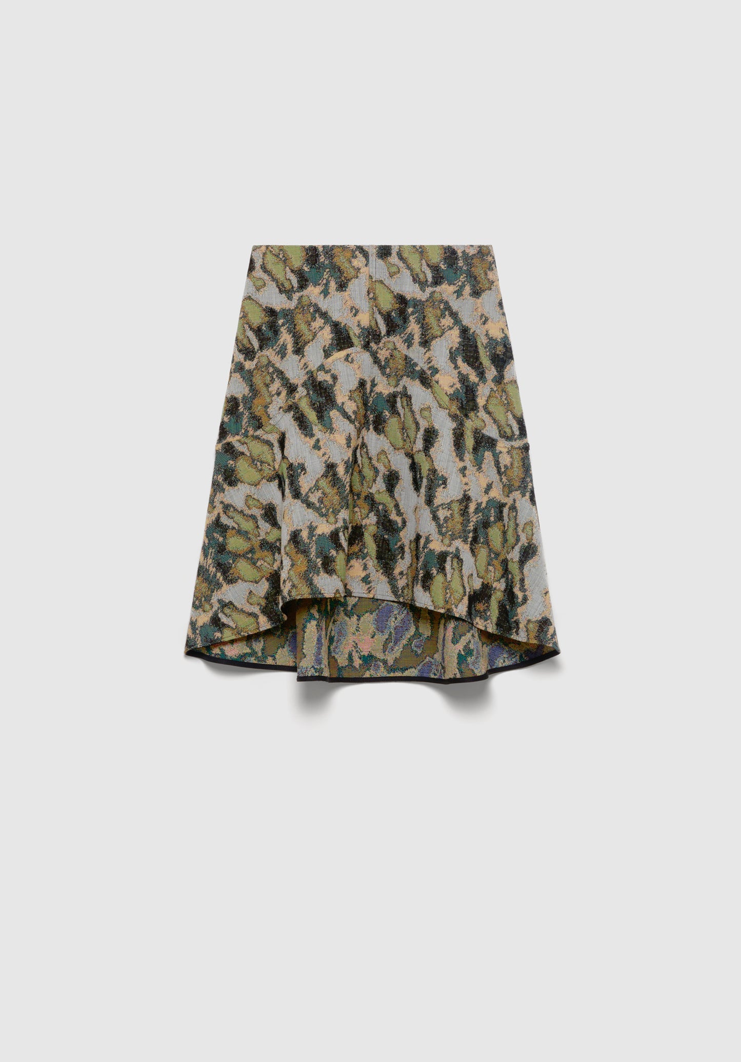 Shield Jacquard Skirt