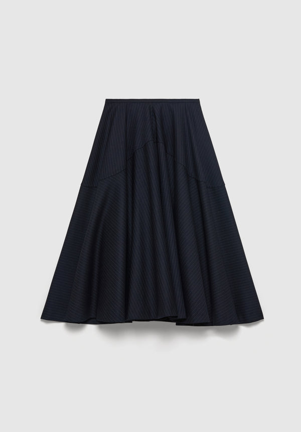 Maxime Pinstriped Skirt