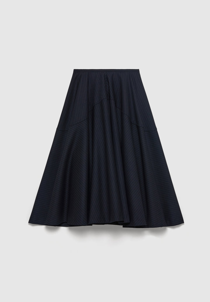 Maxime Pinstriped Skirt