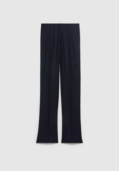 Cora Slim Pinstriped Trousers