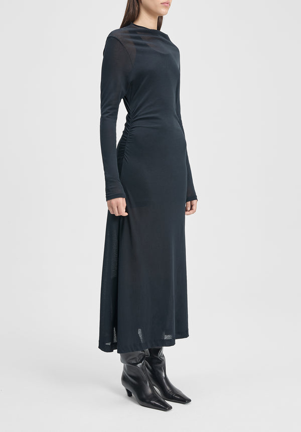 Stage Sheer Layered Dress