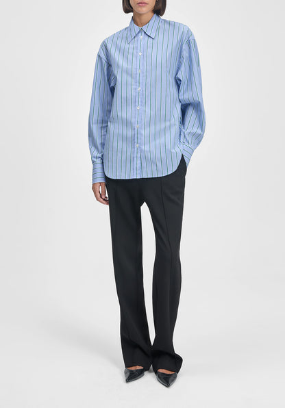 Vera Striped Poplin Shirt