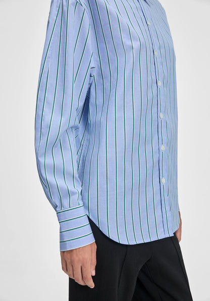 Vera Striped Poplin Shirt