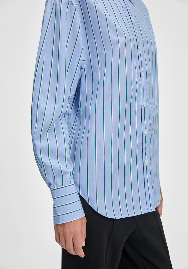 Vera Striped Poplin Shirt