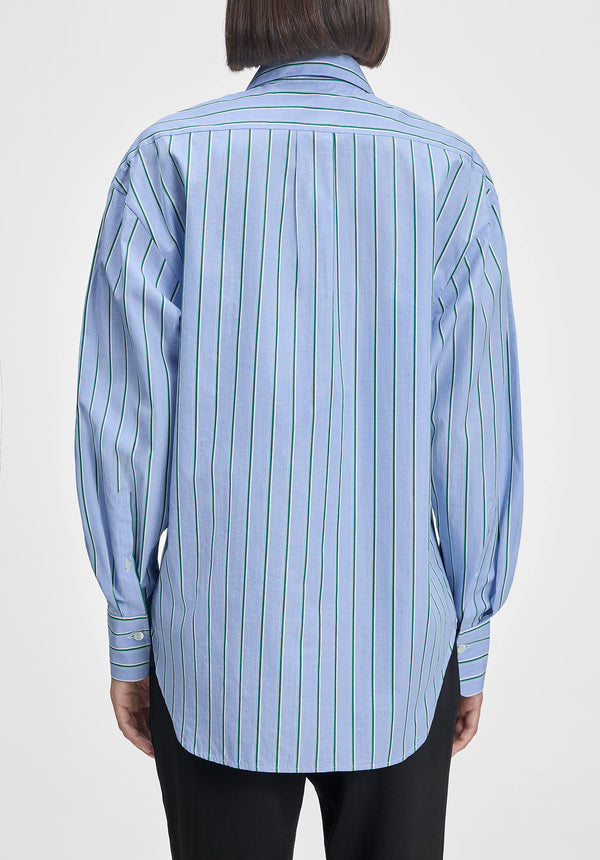 Vera Striped Poplin Shirt