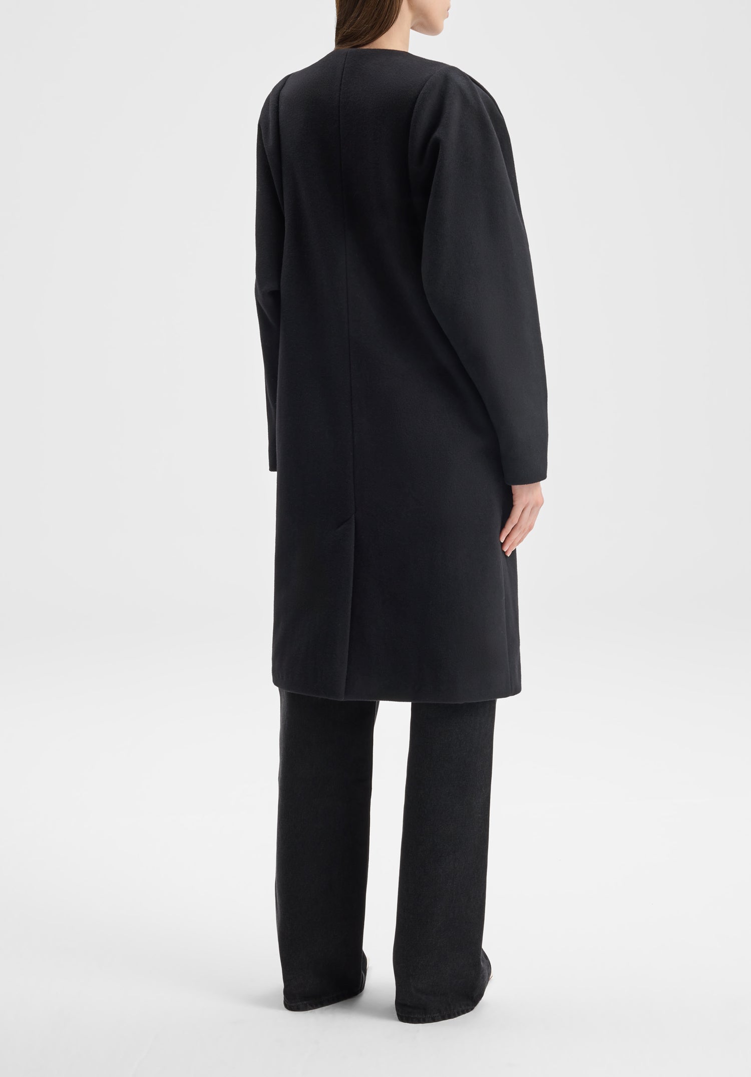 Sculpted Sleeve Coat