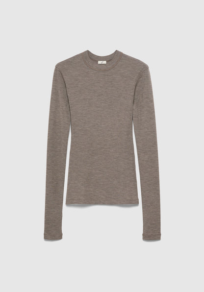 Long-sleeve Jersey Wool
