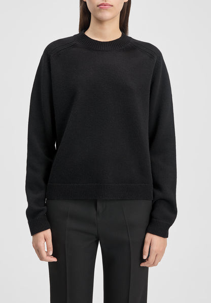 View Round-neck Knit Sweater