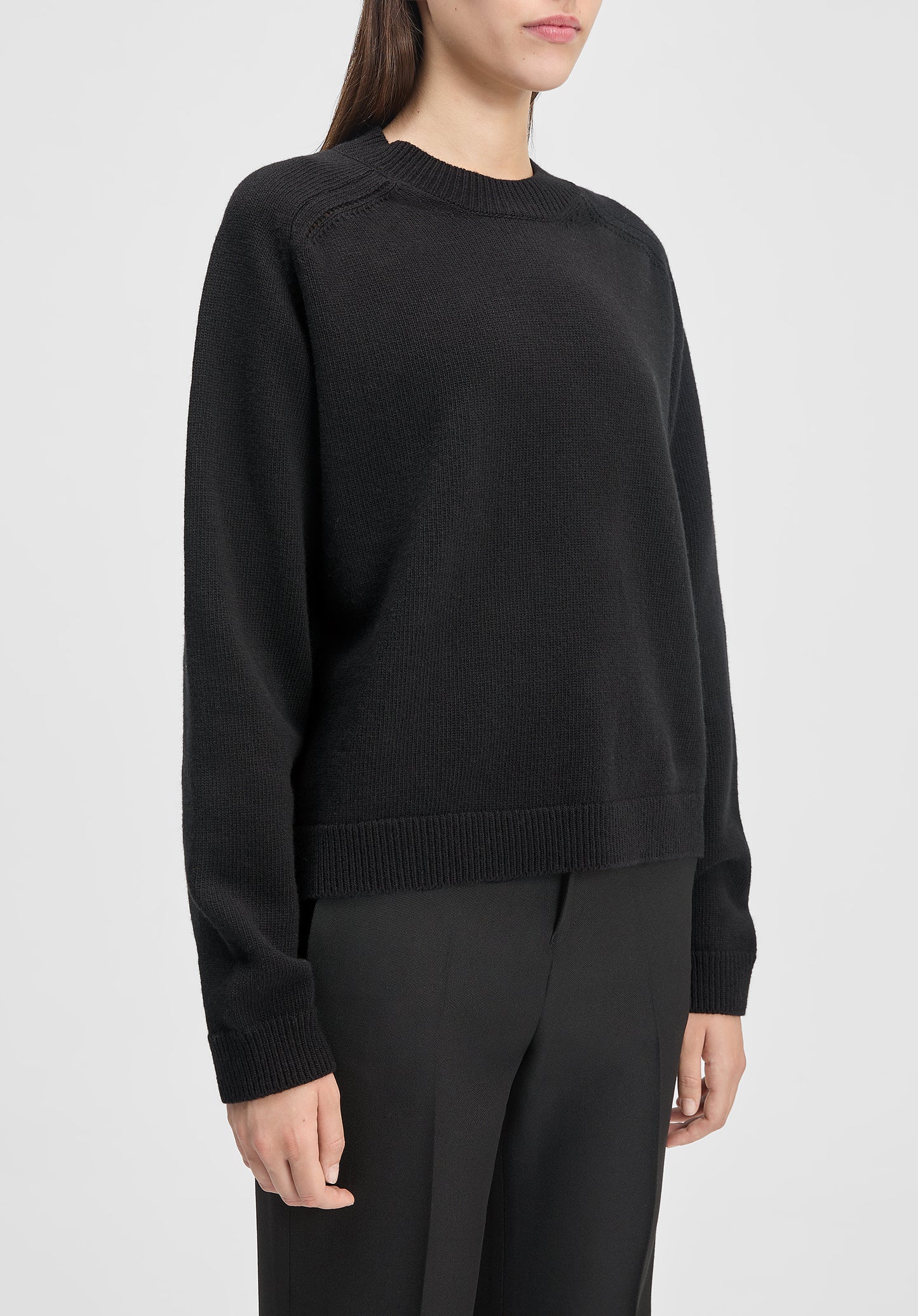 View Round-neck Knit Sweater