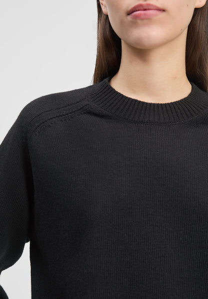 View Round-neck Knit Sweater