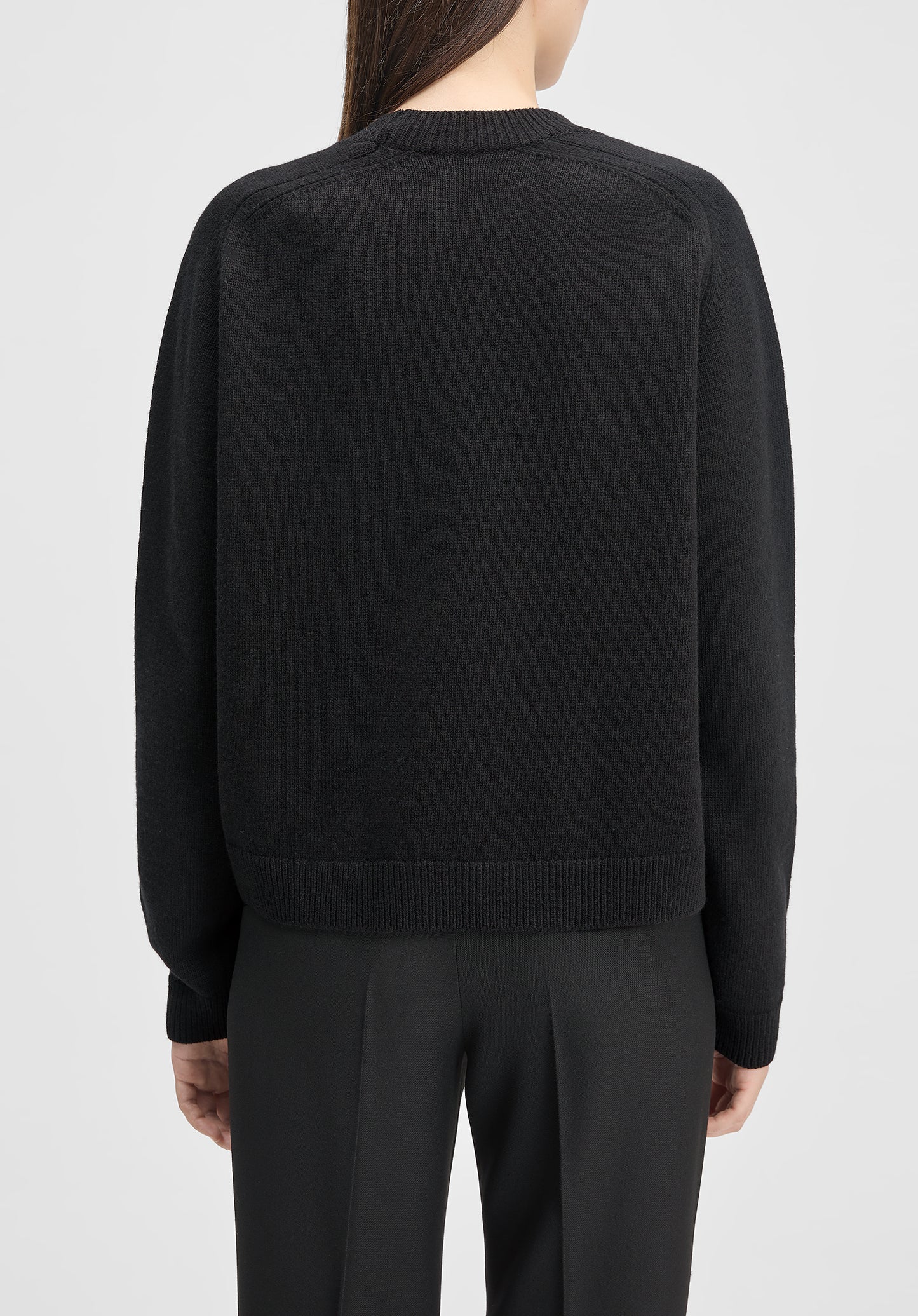 View Round-neck Knit Sweater