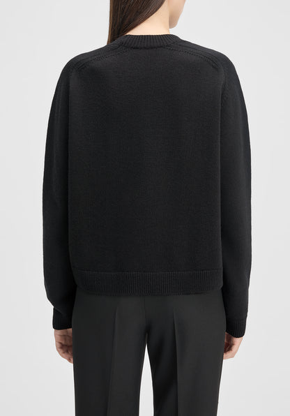 View Round-neck Knit Sweater