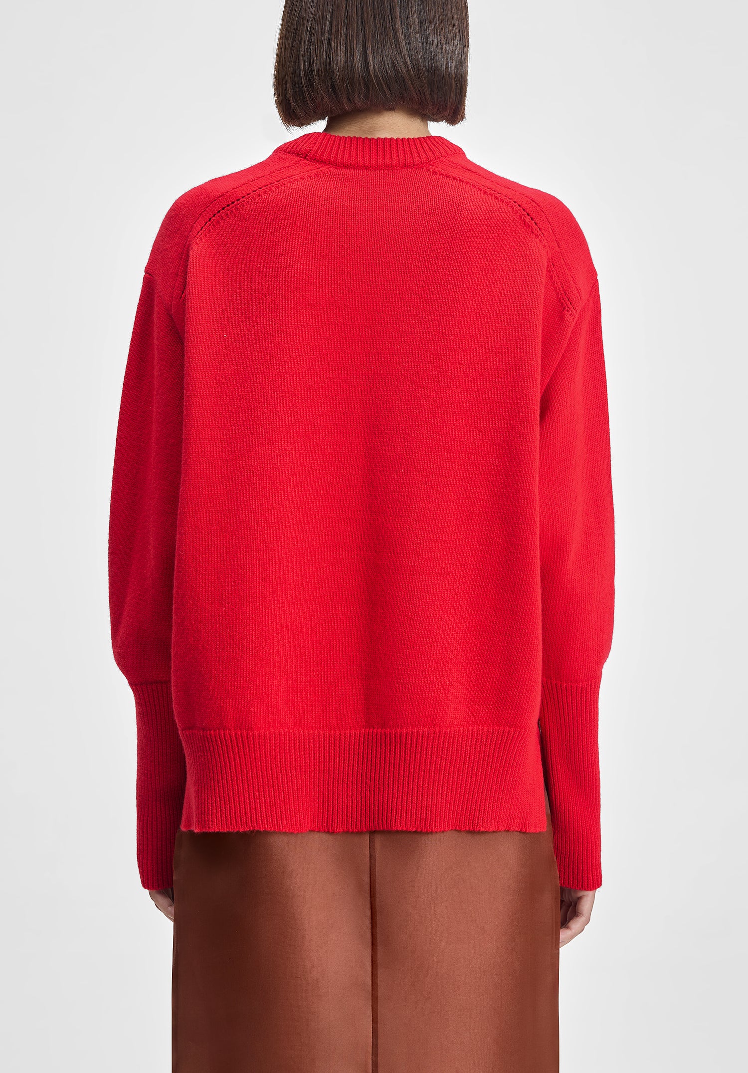 View Round-neck Knit Sweater