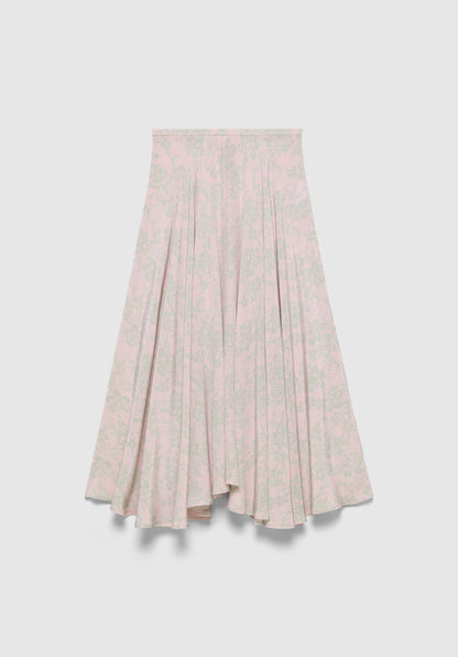 Miren Lace Print Skirt