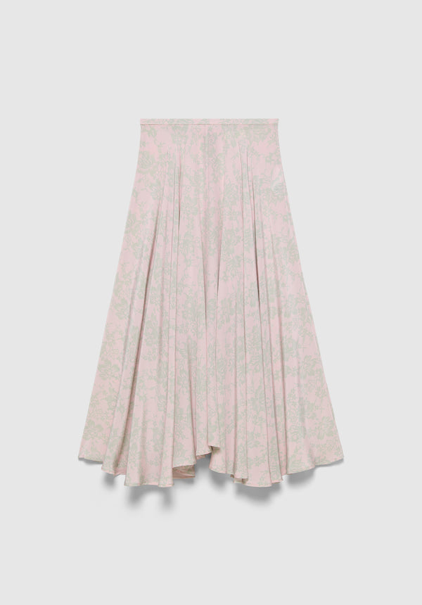Miren Lace Print Skirt