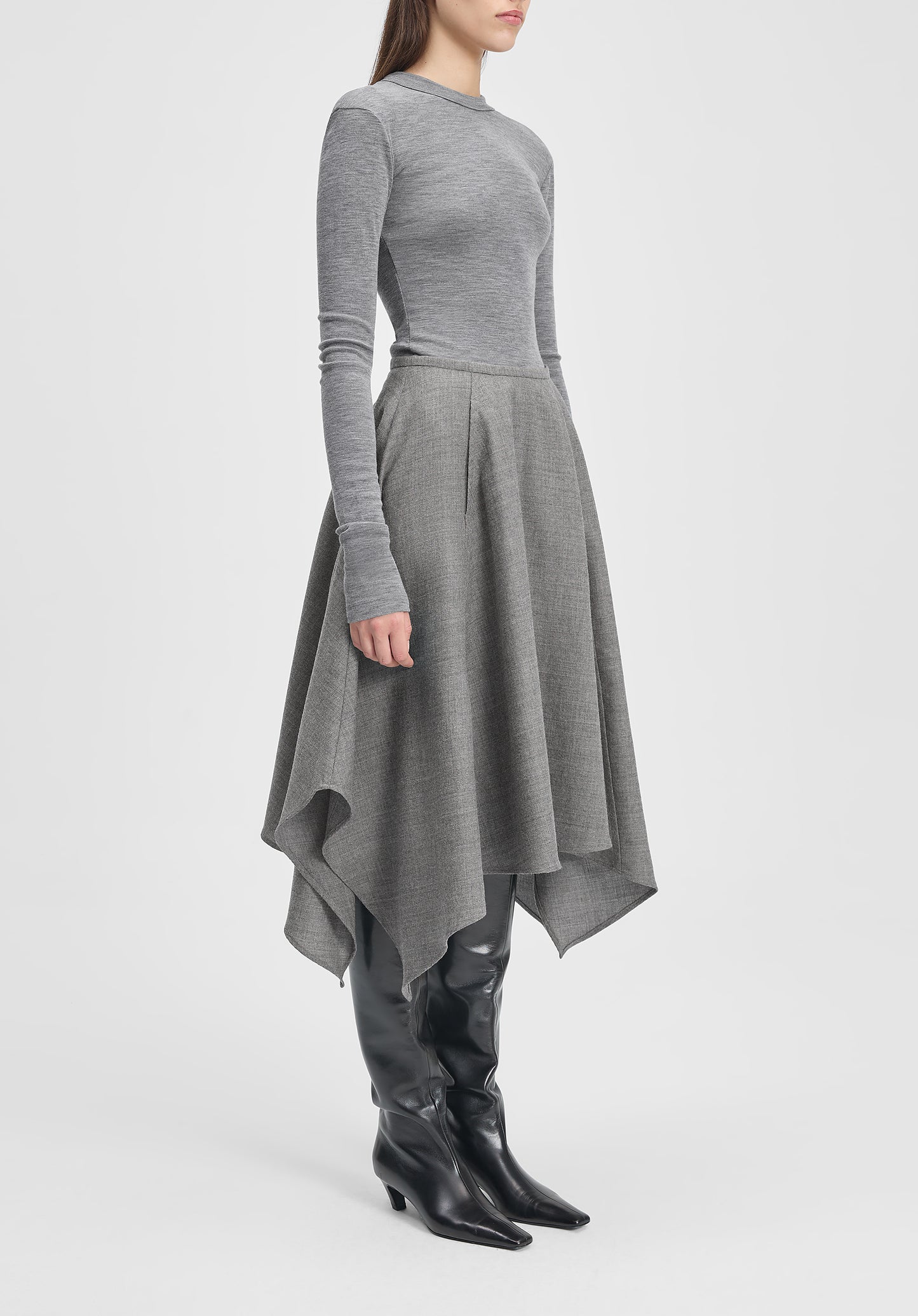 Matinee Melange Maxi Skirt