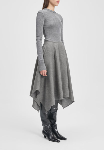 Matinee Melange Maxi Skirt