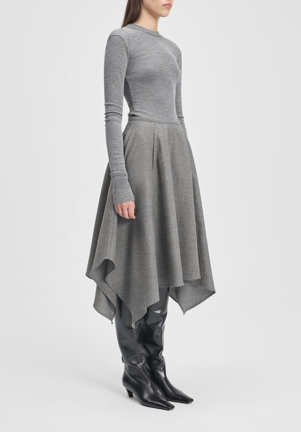 Matinee Melange Maxi Skirt