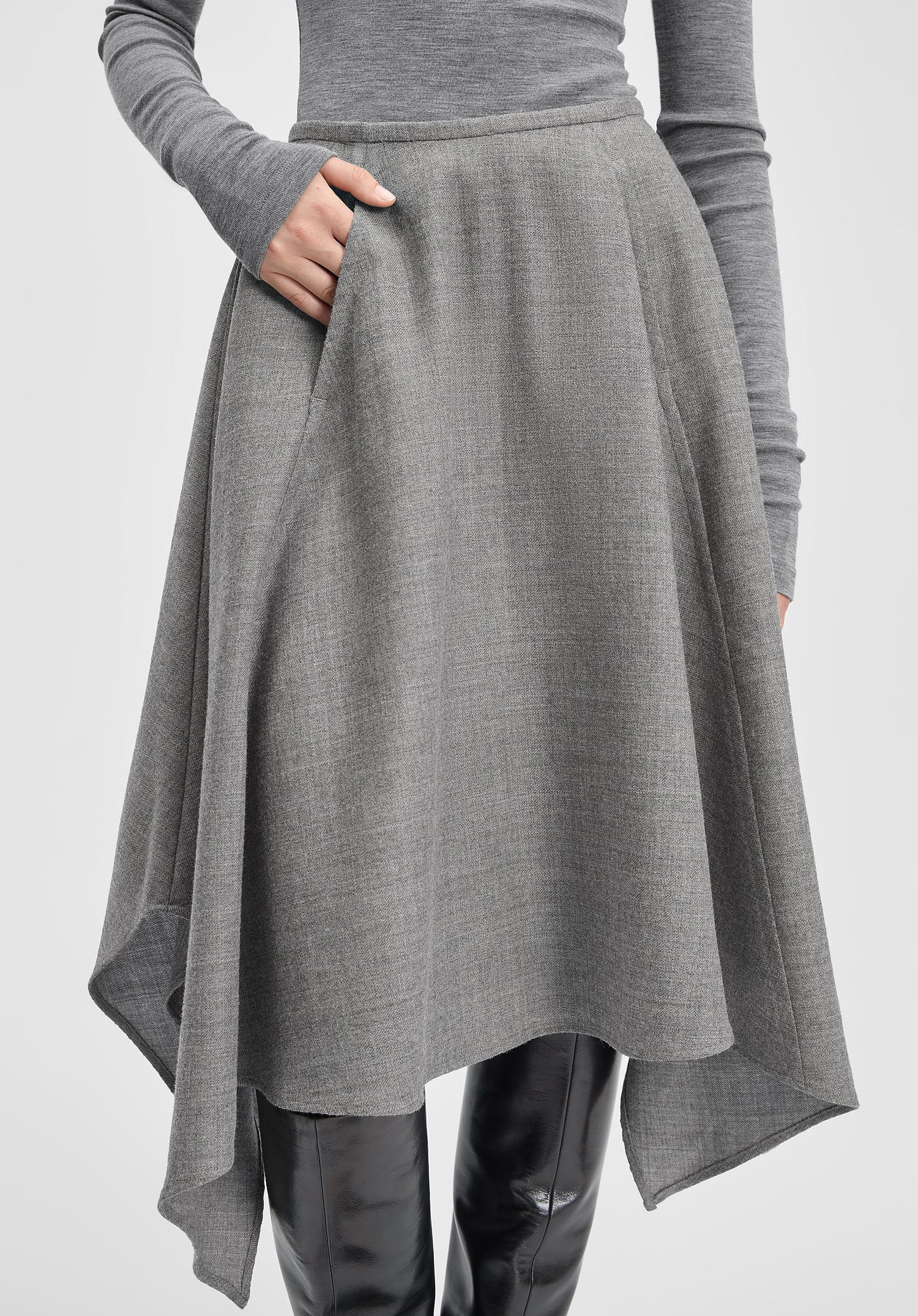 Matinee Melange Maxi Skirt