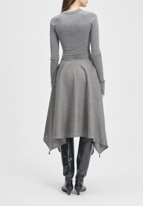 Matinee Melange Maxi Skirt