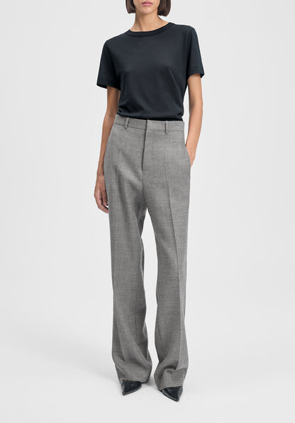 Credo Straight Melange Trousers