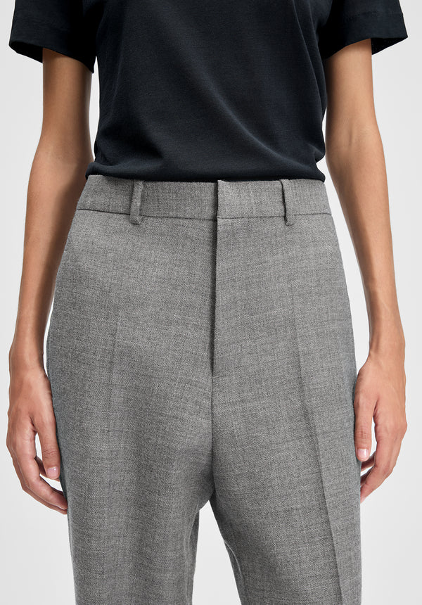Credo Straight Melange Trousers