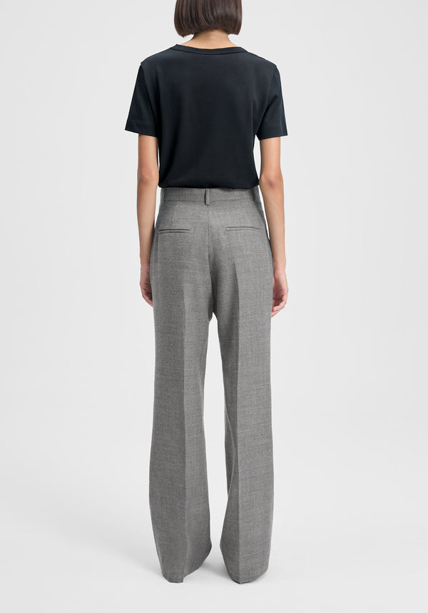 Credo Straight Melange Trousers