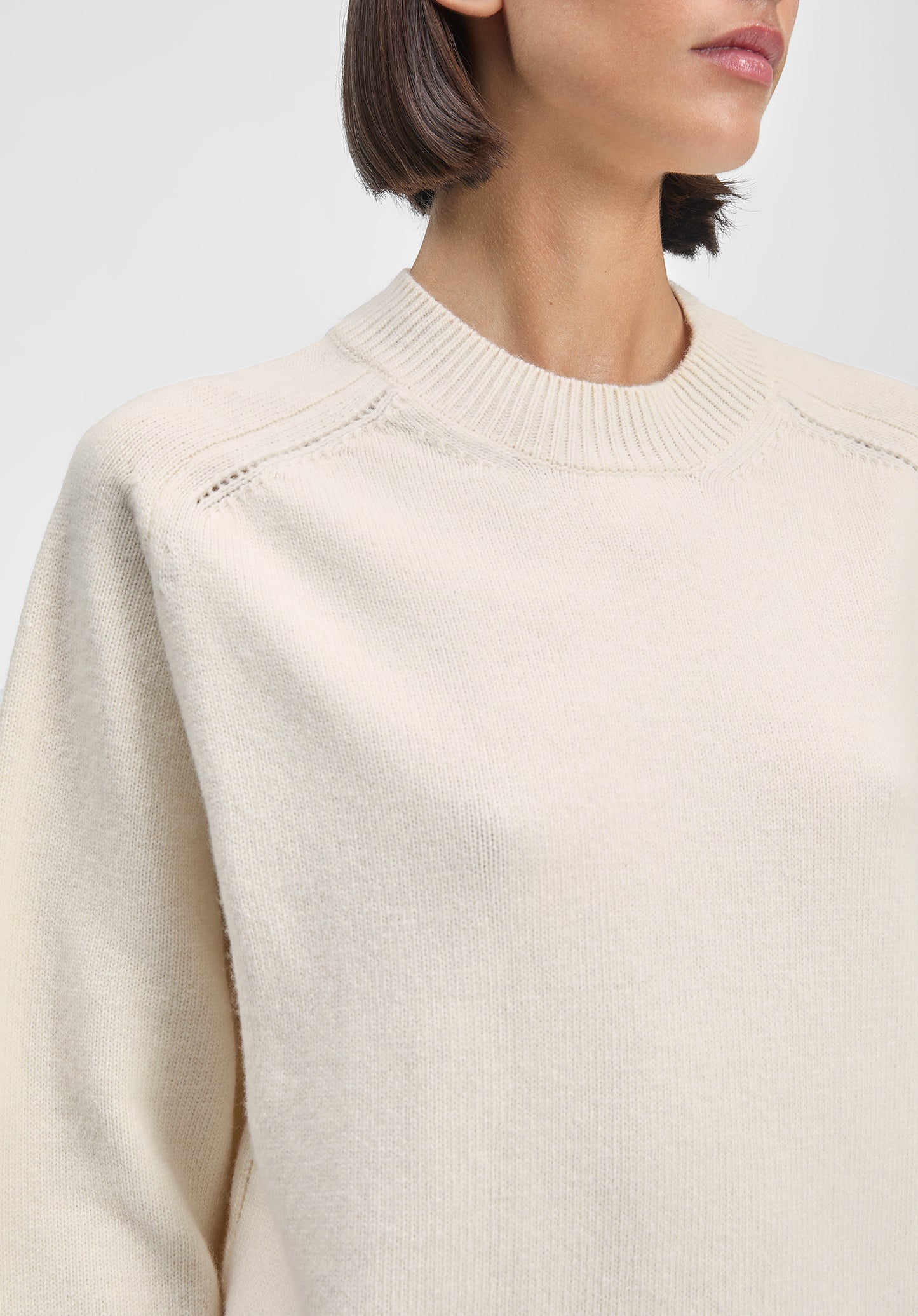 View Round-neck Knit Sweater