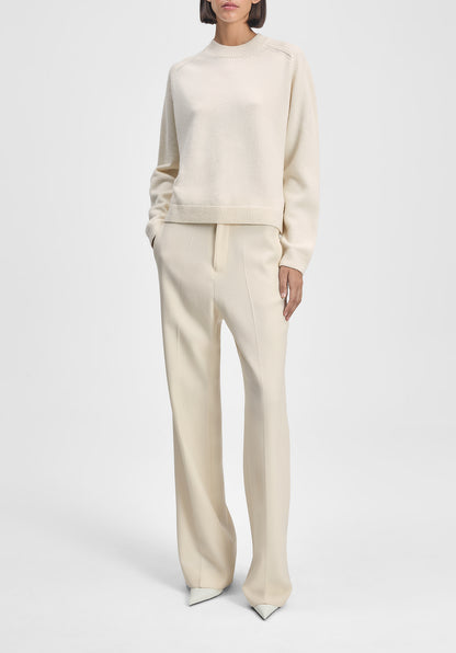 View Round-neck Knit Sweater