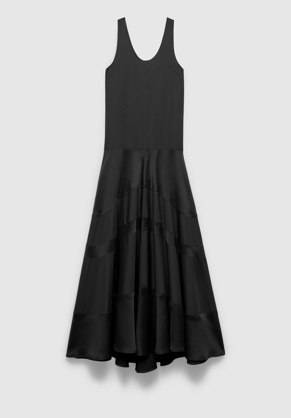 Contrast Panel Dress