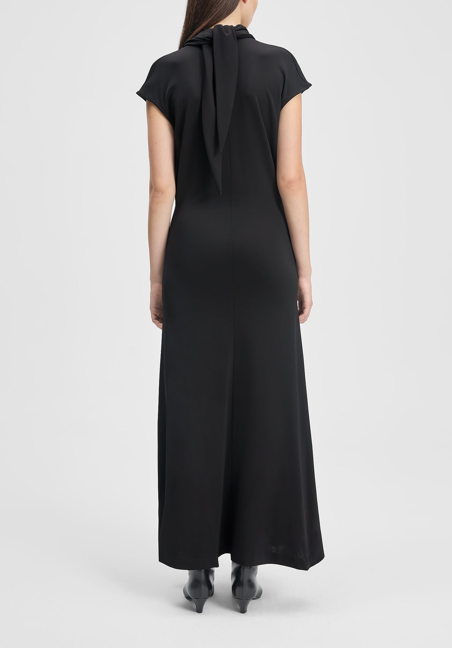 Verso Draped Scarf Dress