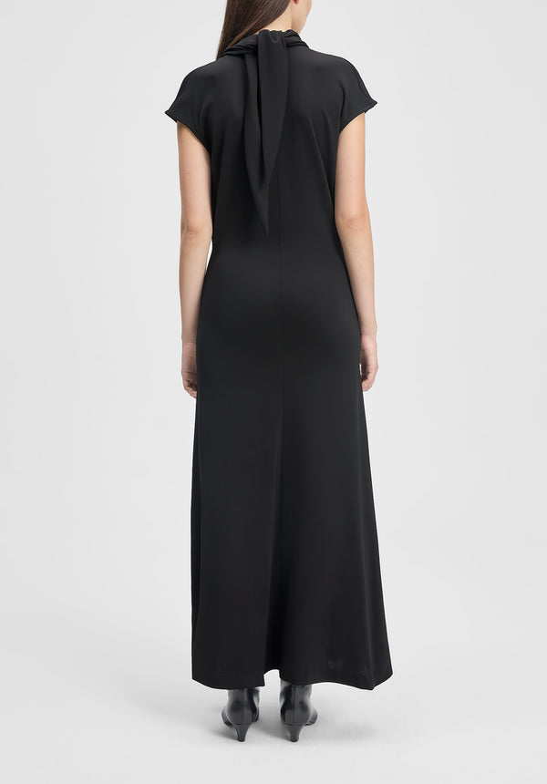 Verso Draped Scarf Dress