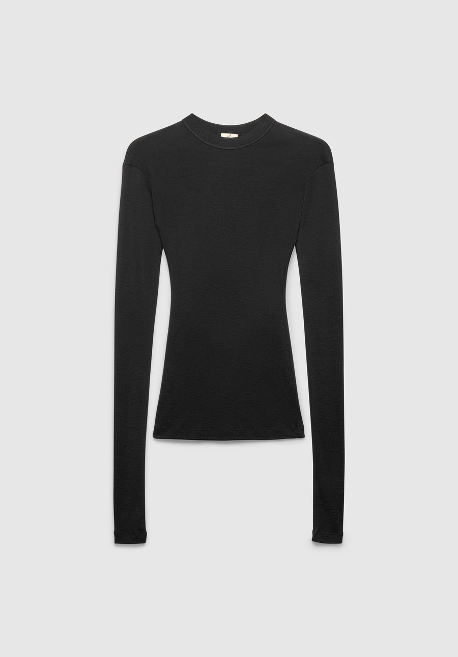 Long-sleeve Jersey Wool