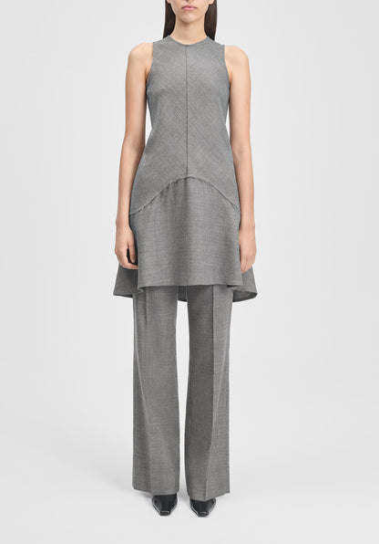 Shield Melange Mini Dress