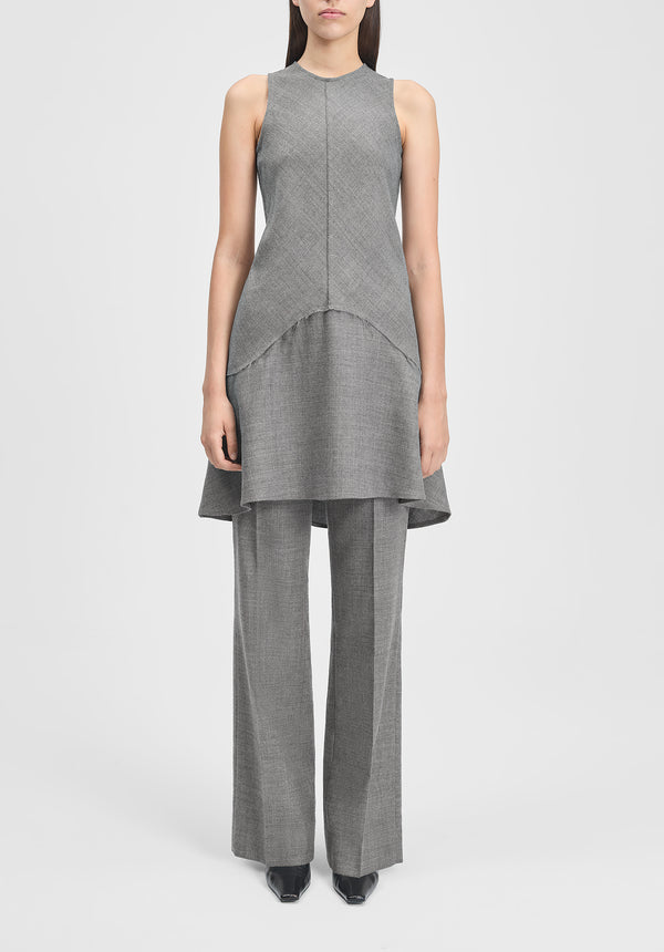 Shield Melange Mini Dress