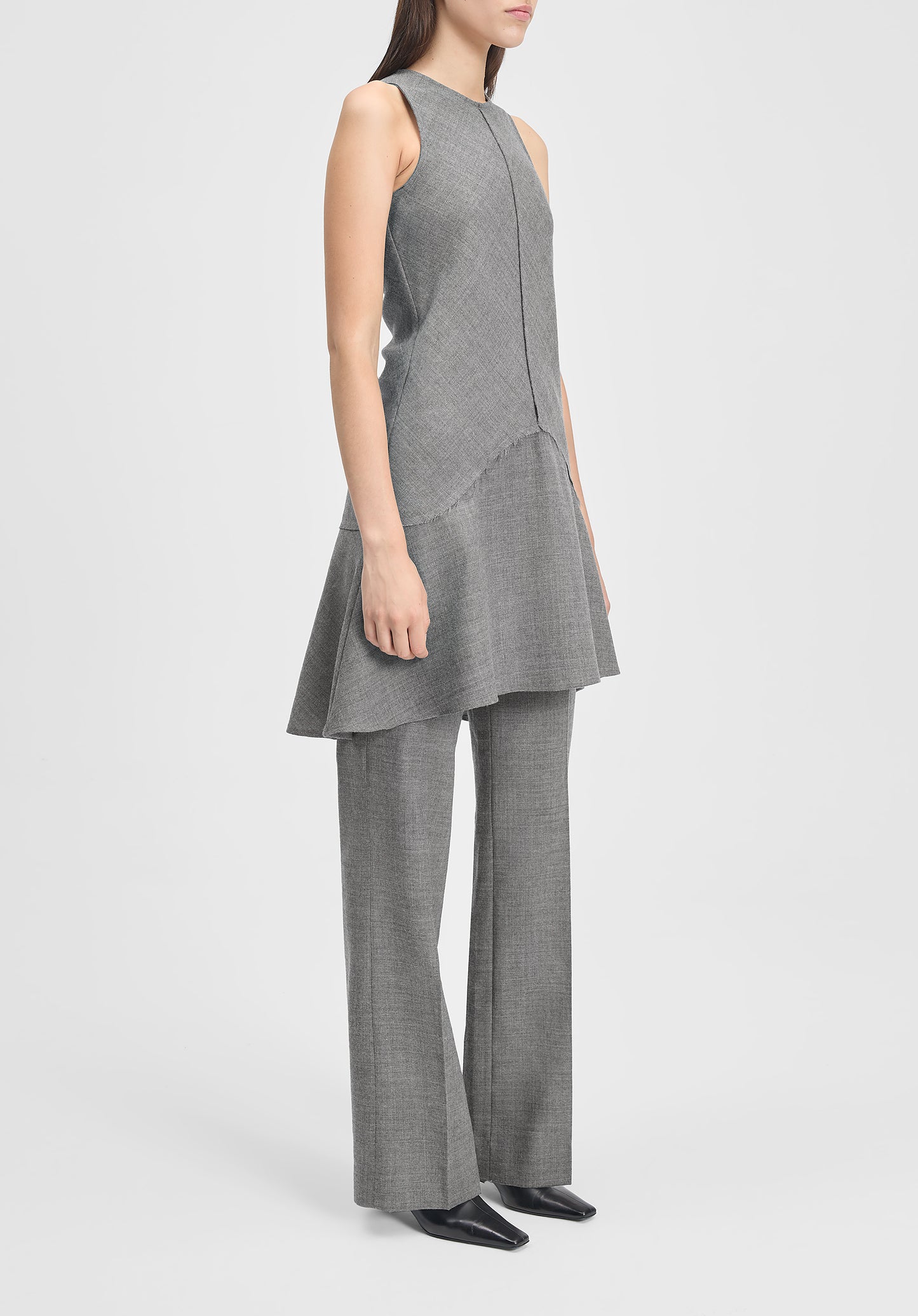 Shield Melange Mini Dress