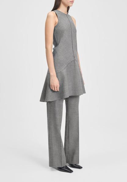 Shield Melange Mini Dress