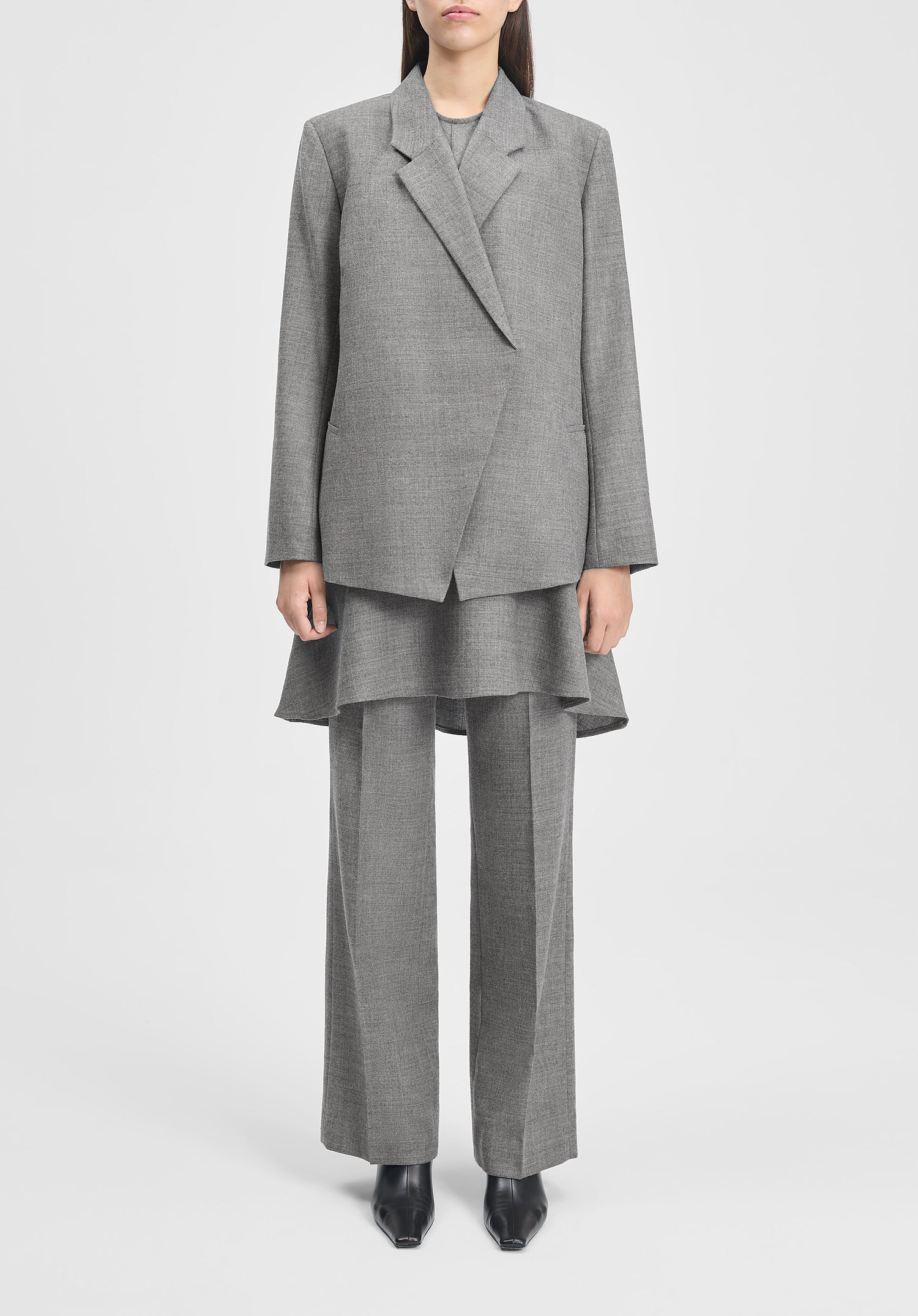 Shield Melange Mini Dress