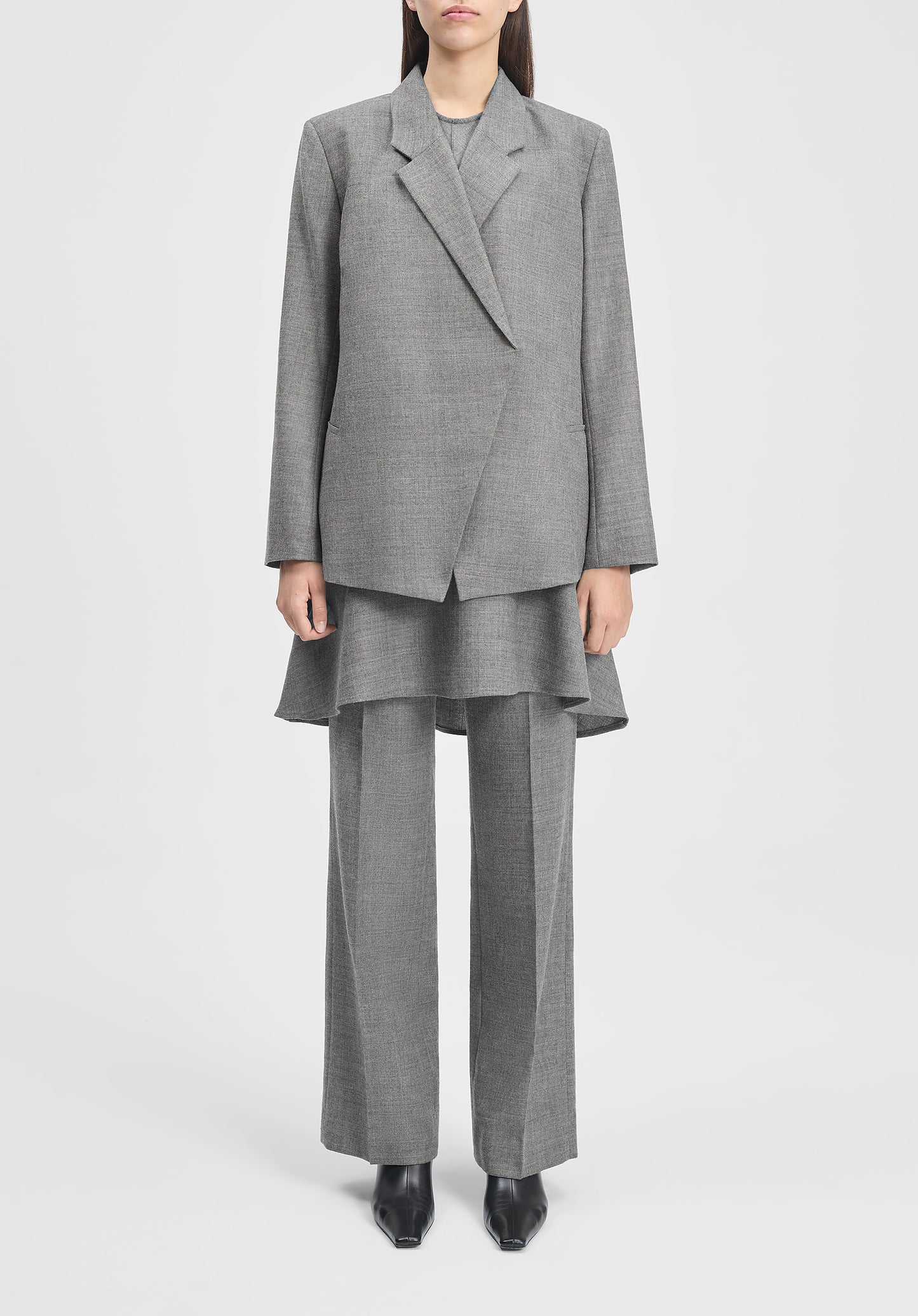 Shield Melange Mini Dress